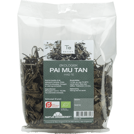 Natur-Drogeriet Hvid Te - Pai Mu Tan Økologisk | 50 g