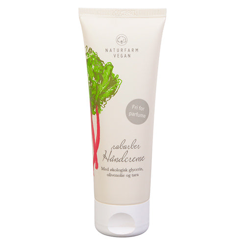 Håndcreme Rabarer fra Naturfarm