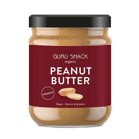Peanutbutter Crunchy Ø fra Guru Snack