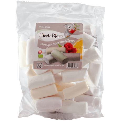 Hjerte Bjørn Frugt Marshmallows Økologisk | 100 g