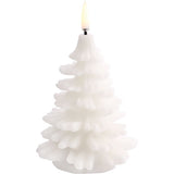 LED candle Christmas tree, NW, Smooth, 9x12 cm fra Uyuni lighting