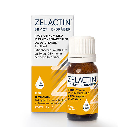 Zelactin D-dråber med BB-12 fra Helsam.dk