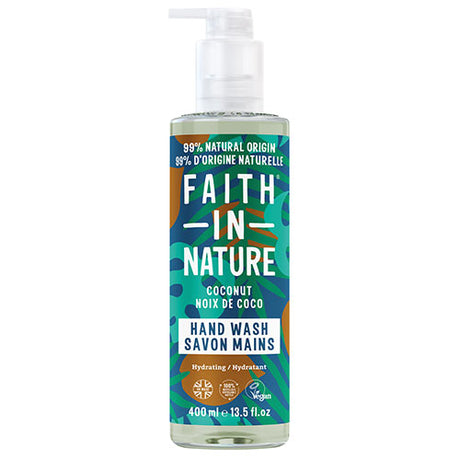 Håndsæbe flydende kokos fra Faith in Nature