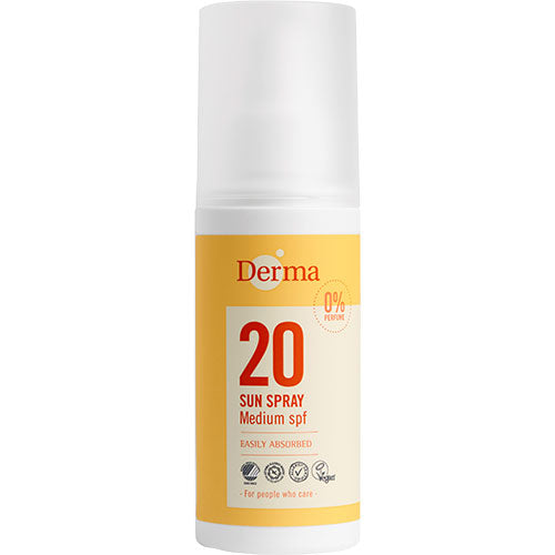 Derma Sun Spray SPF 20 fra Derma