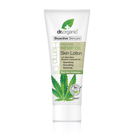 Skin lotion hemp oil fra Dr. Organic