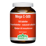 Mega C 500 mg HealthCare fra HealthCare