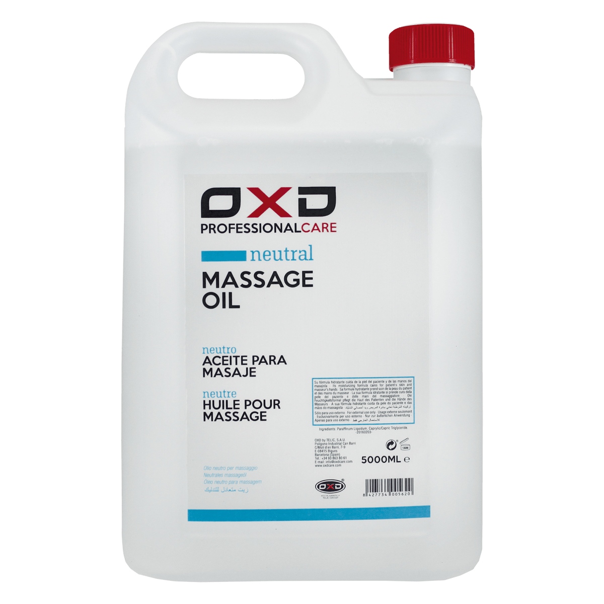 OXD Neutral Massage Olie | 5000 ml