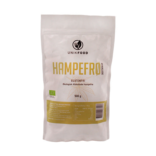 Hampefrø afskallede Ø fra Unikfood