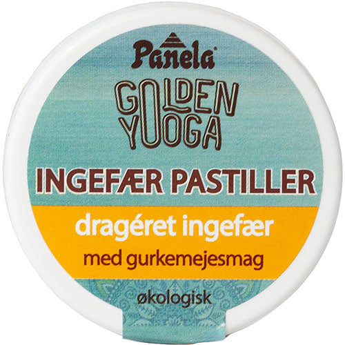 Ingefær pastiller m. gurkemejesmag Ø