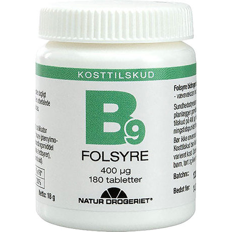 Folsyre Økonomikøb 400 µg fra Natur-Drogeriet