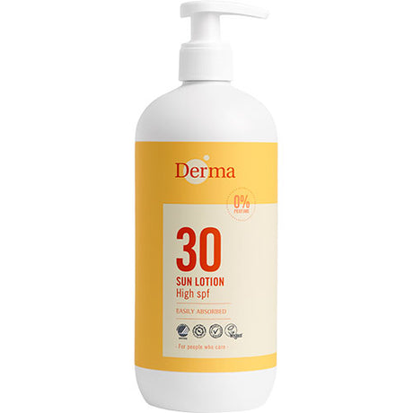 Derma Sun Lotion SPF 30 fra Derma