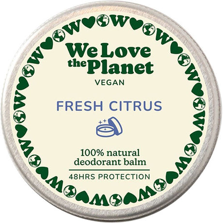 Deodorant balm Fresh Citrus fra We love the Planet