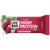 LifeBar Proteinbar Hindbær Ø fra Lifefood