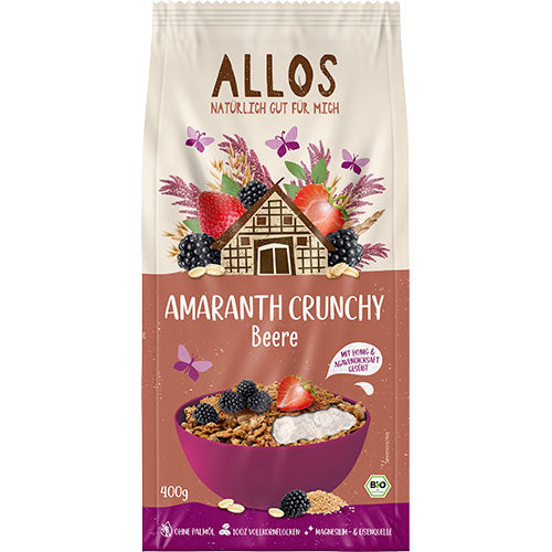Amarant Granola m. bær Ø fra Allos