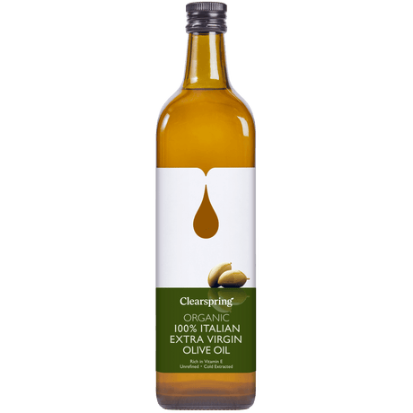 Clearspring Italiensk Ekstra Jomfru Olivenolie | 1 liter fra Clearspring
