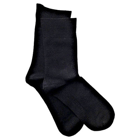 Strømper Bambus Sort str 37-41 fra Bamboo Pro