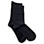 Strømper Bambus Sort str 37-41