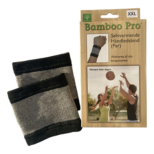 Håndledsbind, Selvvarmende, Str: XXL, Bamboo Pro fra Bamboo Pro