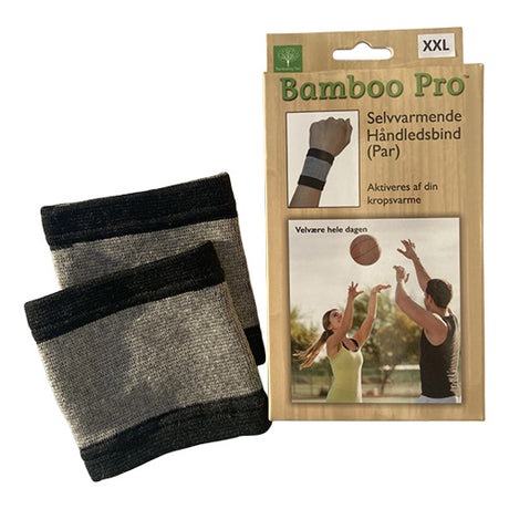 Håndledsbind, Selvvarmende, Str: XXL, Bamboo Pro fra Bamboo Pro