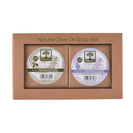 Set Handmade Olive Oil Soap+Lavender OliveOil Soap