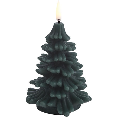 LED candle Christmas tree, PG, Smooth, 9x12 cm fra Uyuni lighting