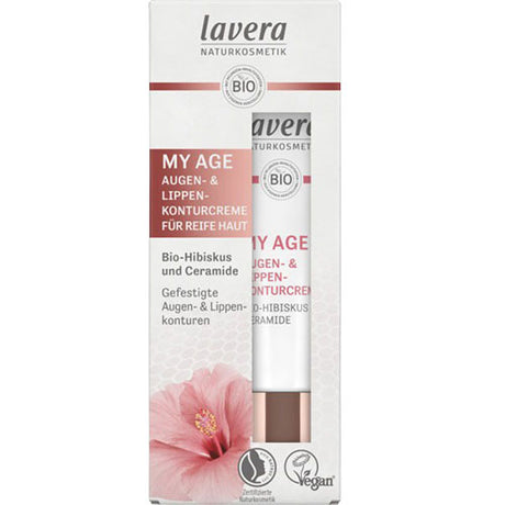 MY AGE Øjen- og læbecreme fra lavera