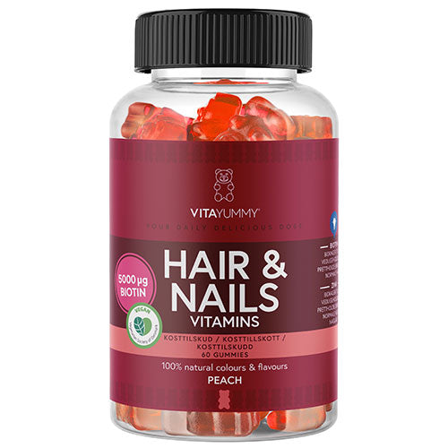 VitaYummy Hair & Nails Peach fra Vita Yummy