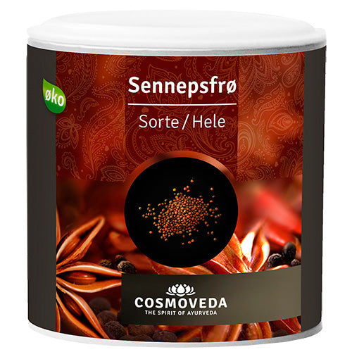 Sorte sennepsfrø hele Ø fra Cosmoveda