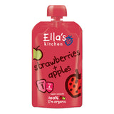 Babymos jordbær & æble 4 mdr Ø fra Ellas Kitchen