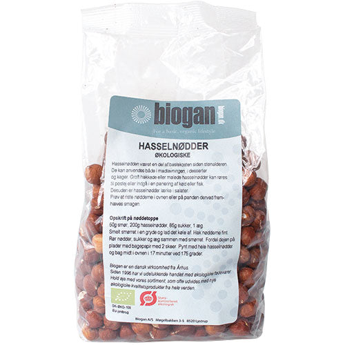 Hasselnødder Ø fra Biogan