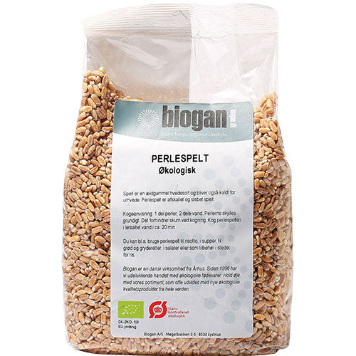 Perlespelt Ø fra Biogan