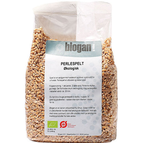 Perlespelt Ø fra Biogan