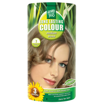 Hennaplus 7 hårfarve medium fra Henna Plus