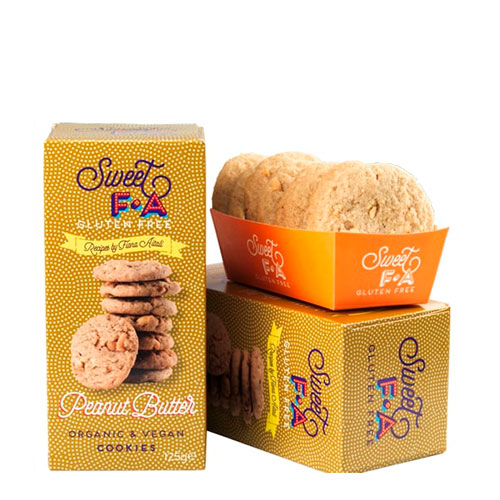Jordnøddesmør Cookies Ø Sweet FA fra Island bakery