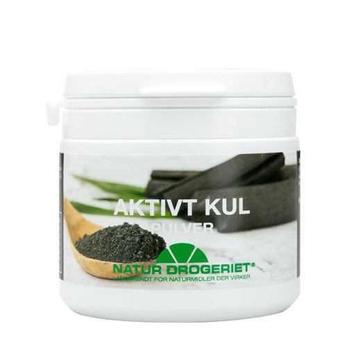 Aktivt kul pulver fra Natur-Drogeriet