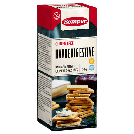 Kiks digestive havre fra Semper