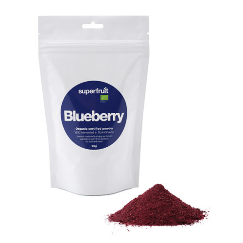 Blåbær pulver Ø Superfruit fra Superfruit