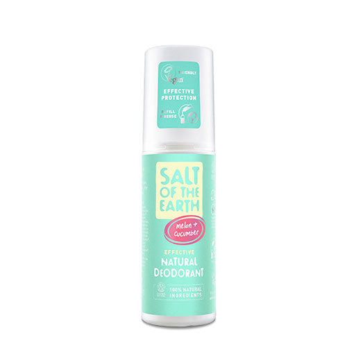 Deo Spray Melon & Cucumber fra Salt of the earth