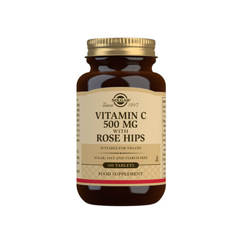 Vitamin C 500 mg med hyben fra Solgar