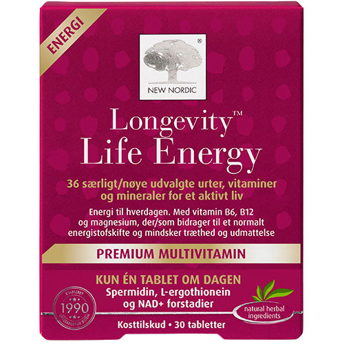 Longevity Life Energy fra New Nordic