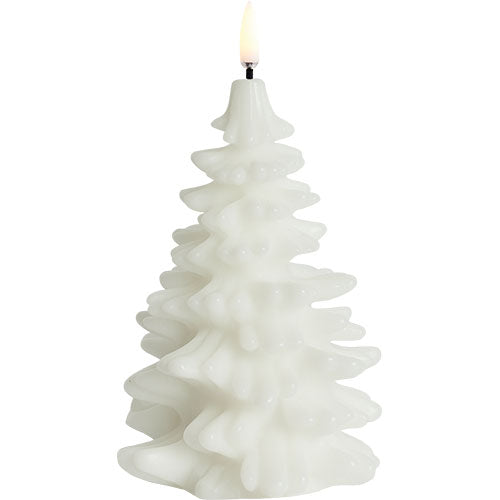 LED candle Christmas tree, NW, Smooth, 10x15 cm fra Uyuni lighting