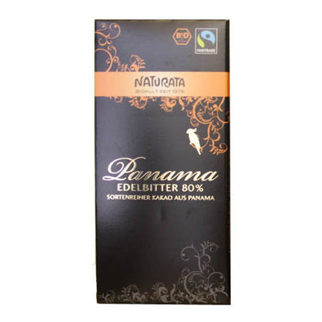 Chokolade bitter 80% Ø fra Naturata