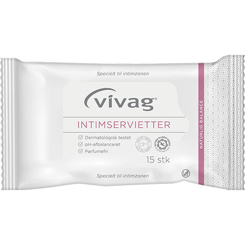 Vivag intimservietter 15 stk fra Vivag