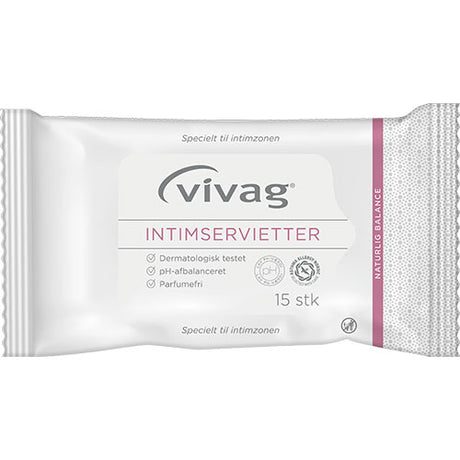 Vivag intimservietter 15 stk fra Vivag