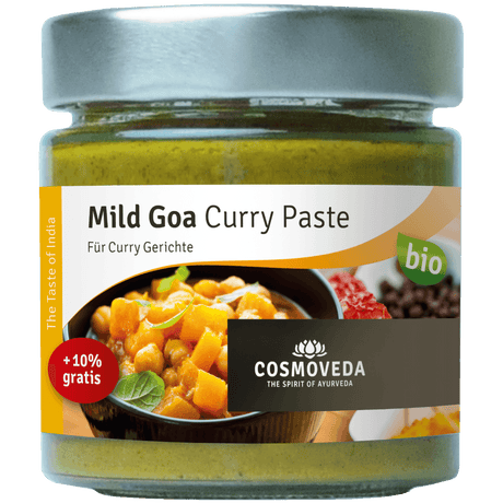 Cosmoveda Mild Goa Curry Paste Økologisk | 175 g fra Cosmoveda
