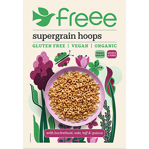 Supergrain Hoops gl.fri Ø fra Doves Farm