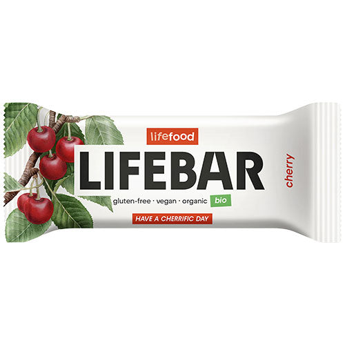 LifeBar Kirsebær RAW Ø fra Lifefood