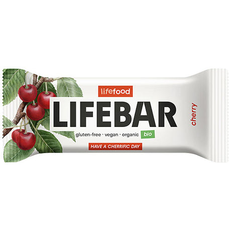 LifeBar Kirsebær RAW Ø fra Lifefood