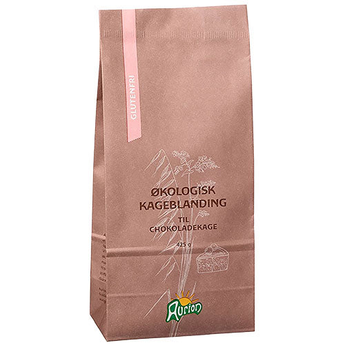 Chokoladekageblanding glutenfri Ø fra Aurion