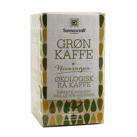 Sonnentor Grøn Kaffe Økologisk | 18 breve